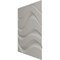Ekena Millwork 19 5/8in. W x 19 5/8in. H Wave EnduraWall Decorative 3D Wall Panel Covers 2.67 Sq. Ft. WP20X20WVDST - alternate 2